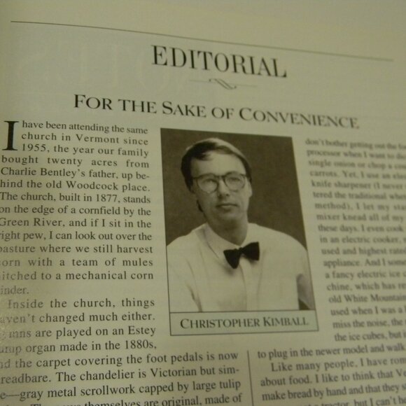 1995 Cooks Illustrated Collection Cookbook Beautifully Illustrations and Photos - Picture 6 of 9